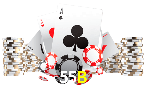 Jogue jogos de pôquer em 55B